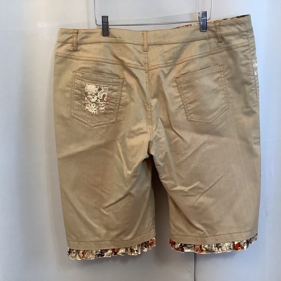 Joy London Women’s Jacket Shorts Size XL Bohemian Floral Summer - Picture 6 of 16